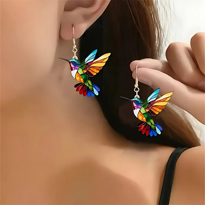 Isolde | Hummingbird Earrings Set