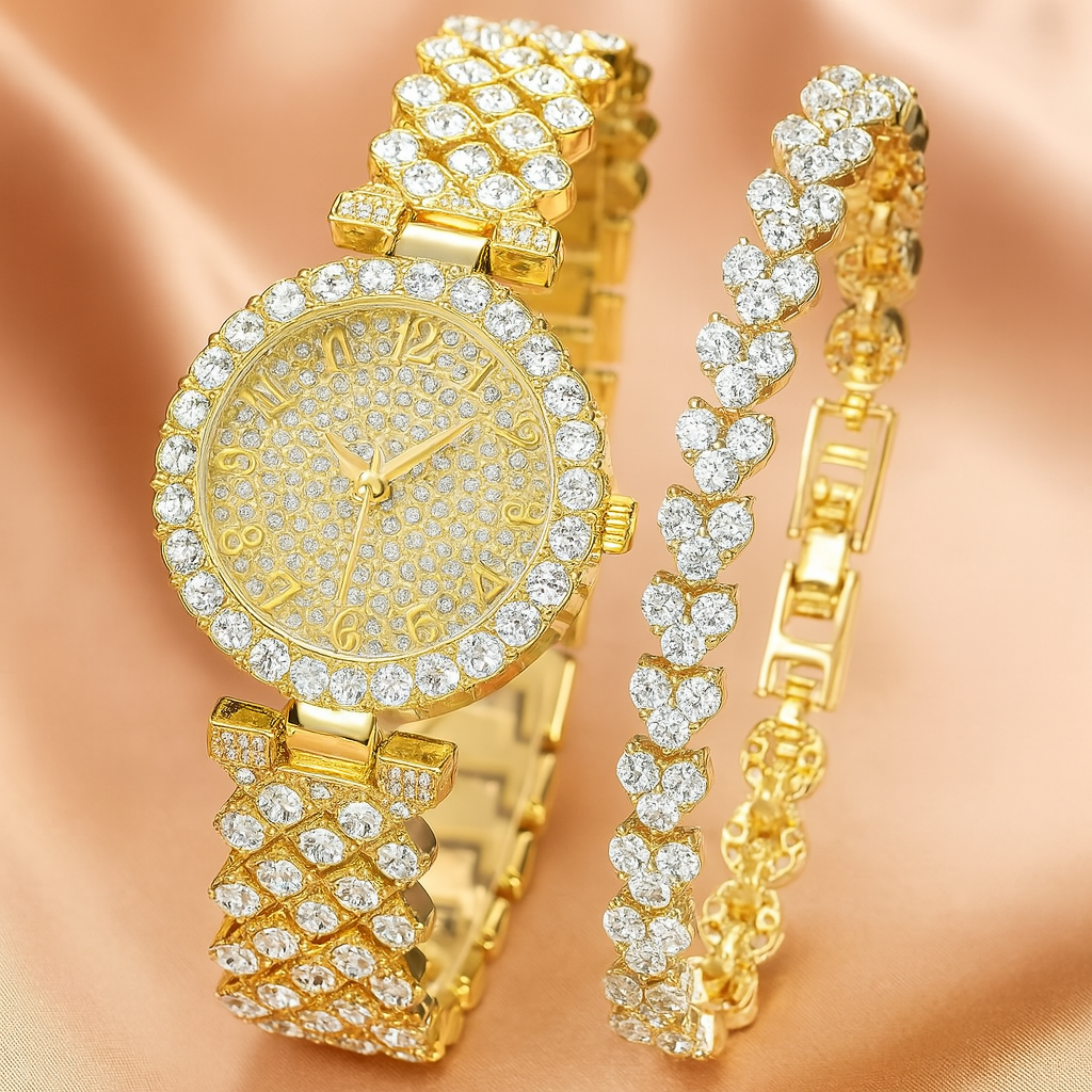 Lavinia | Radiance Watch Set - Gold