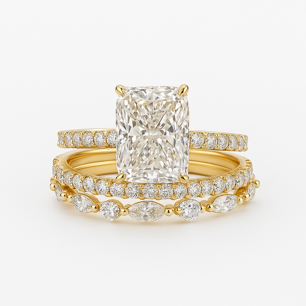 Amour I  3PC Ring Set