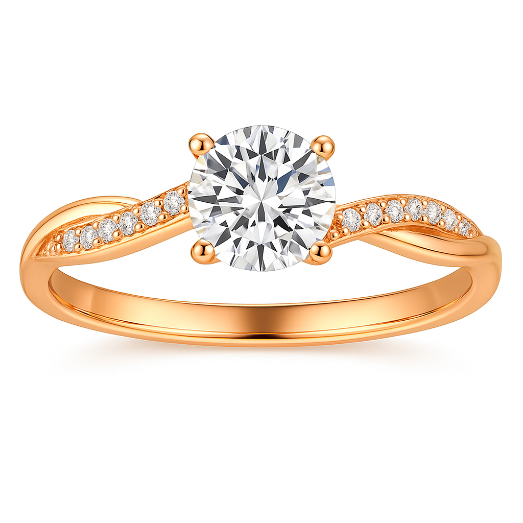 Elvira | Sleek Gold Ring - Gold