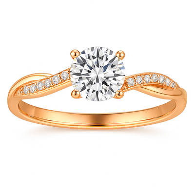 Elvira | Sleek Gold Ring - Gold
