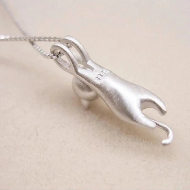 Yvaine | Playful Kitty Necklace