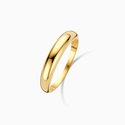 Alessia | Midi Dome Ring - Gold