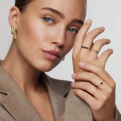 Roxanne | Rock Solid Ring - Gold