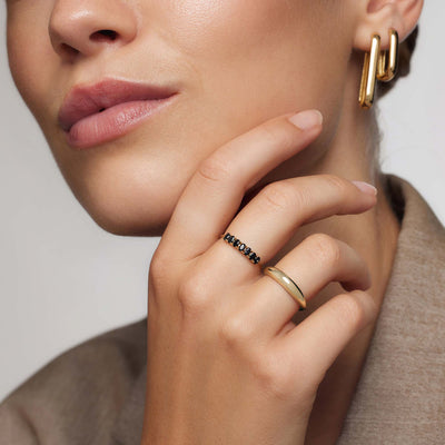 Roxanne | Rock Solid Ring - Gold