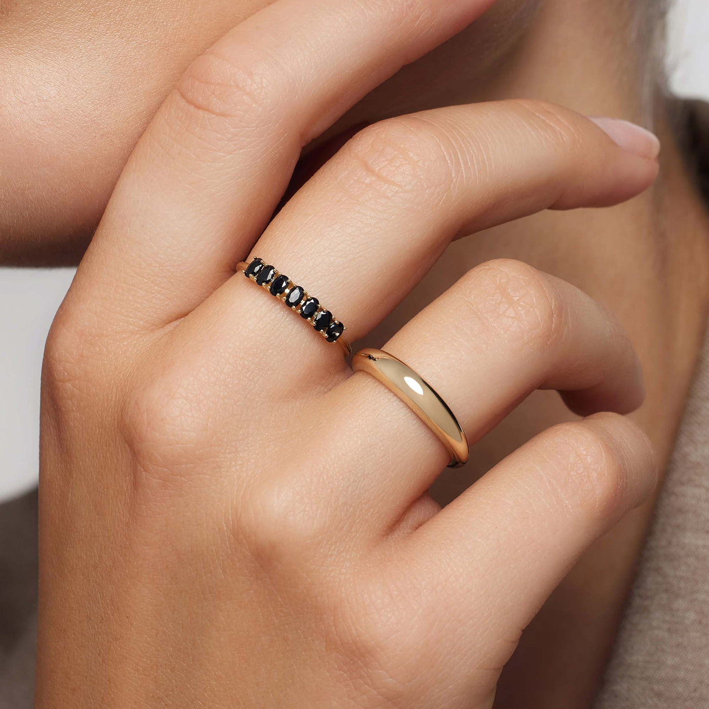 Roxanne | Rock Solid Ring - Gold
