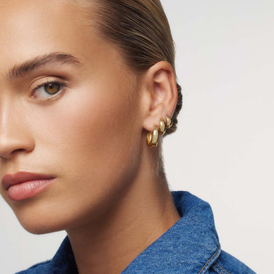 Rafaella | Statement Gold Hoops - Gold