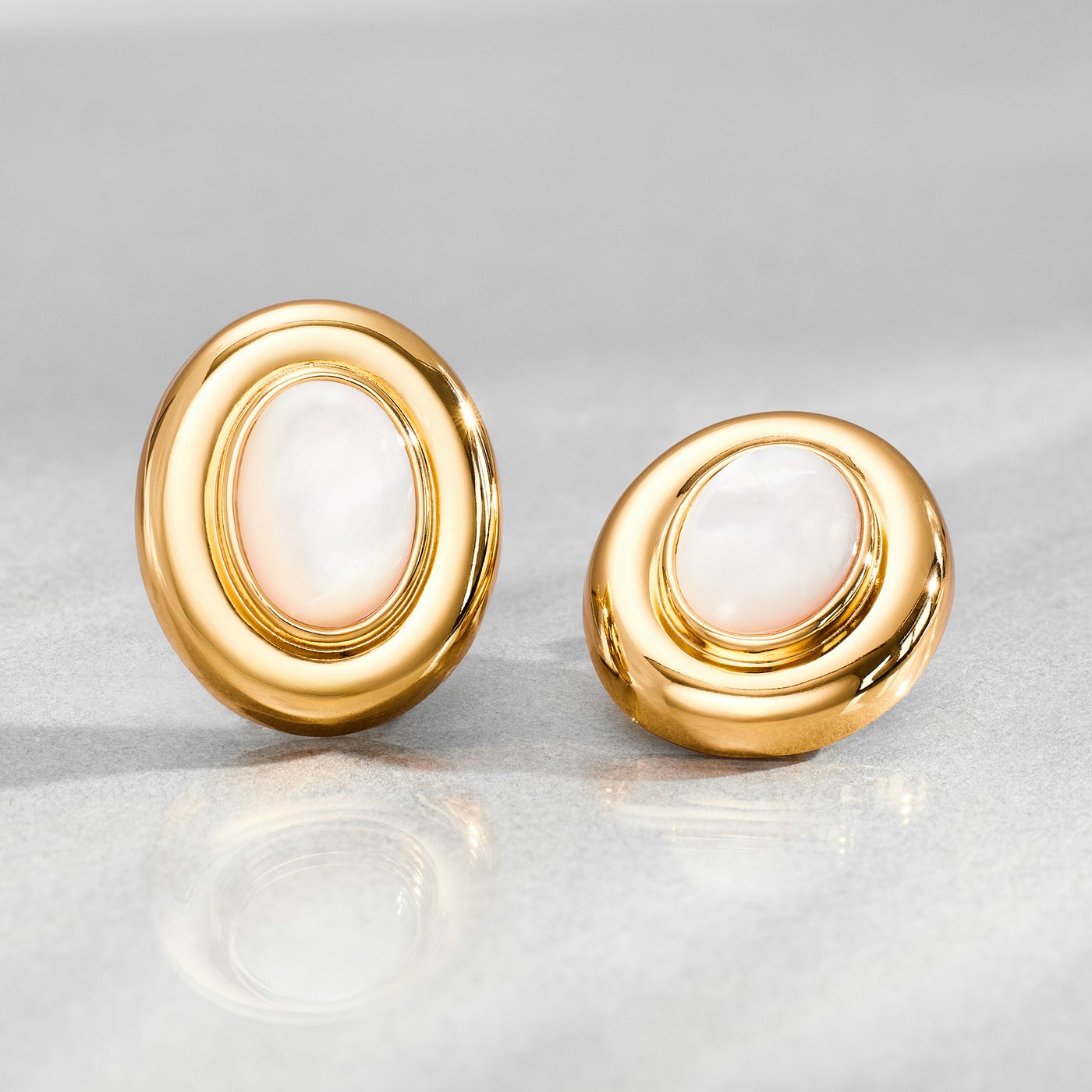 Giselle | Pearl Drop Earrings - Gold