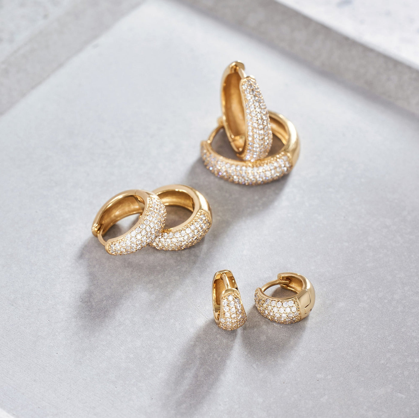 Juliana | Mini Hoop Earrings - Gold