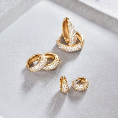 Juliana | Mini Hoop Earrings - Gold