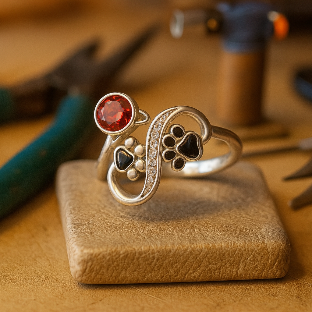 Mireille | Paw Adjustable Ring