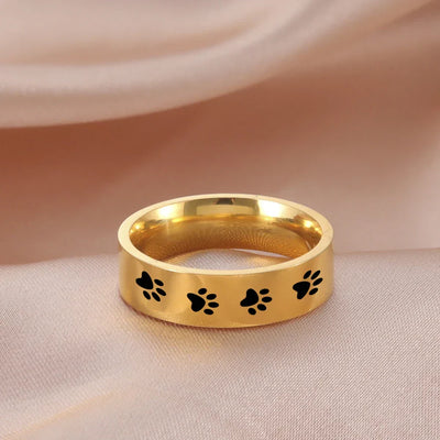 Juliette | Steel Paw Ring