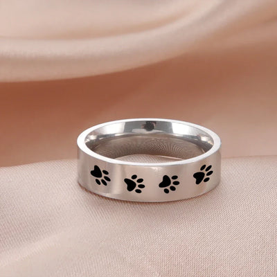Juliette | Steel Paw Ring