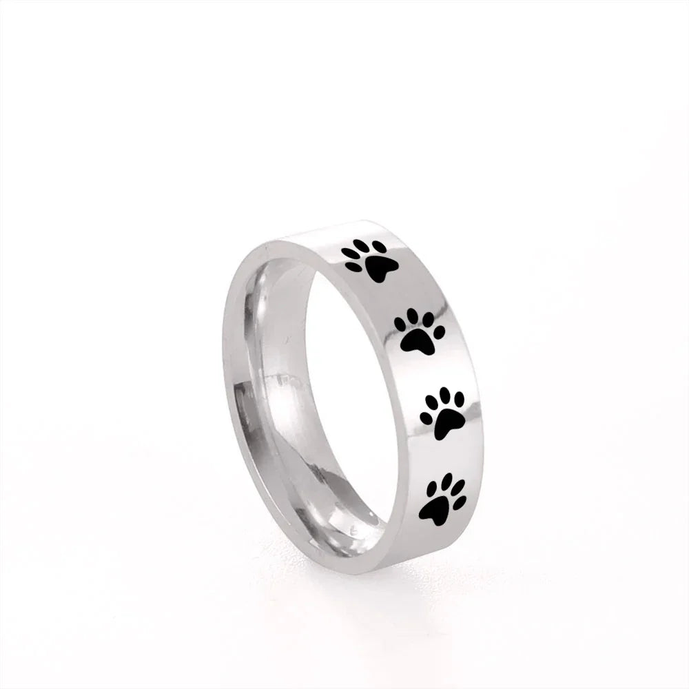 Juliette | Steel Paw Ring
