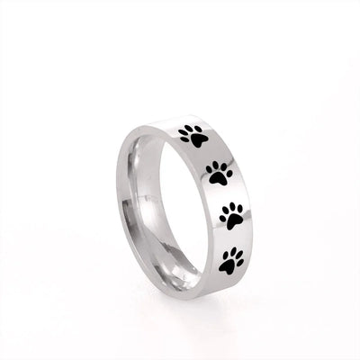 Juliette | Steel Paw Ring