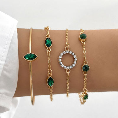 Aerina | Aetherleaf Bracelet Set