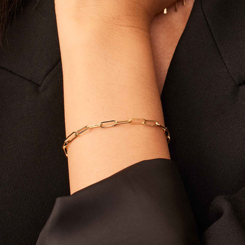 Venetia | Link Gold Bracelet - Gold