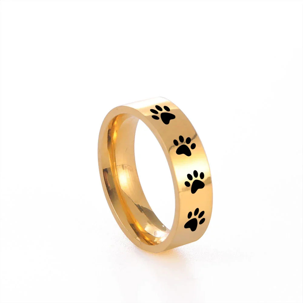 Juliette | Steel Paw Ring