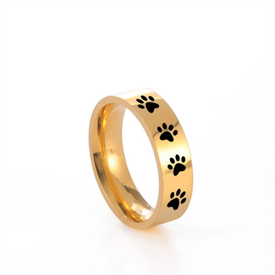Juliette | Steel Paw Ring
