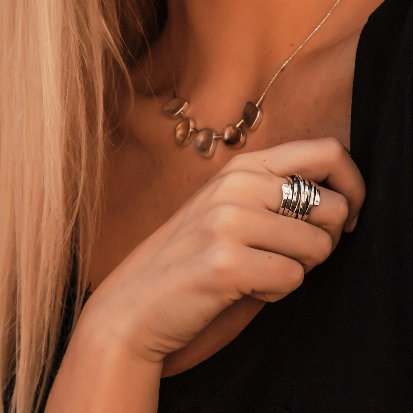 Maelle | Bold Silver Ring