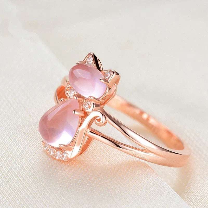 Amelia | Kitty rose ring