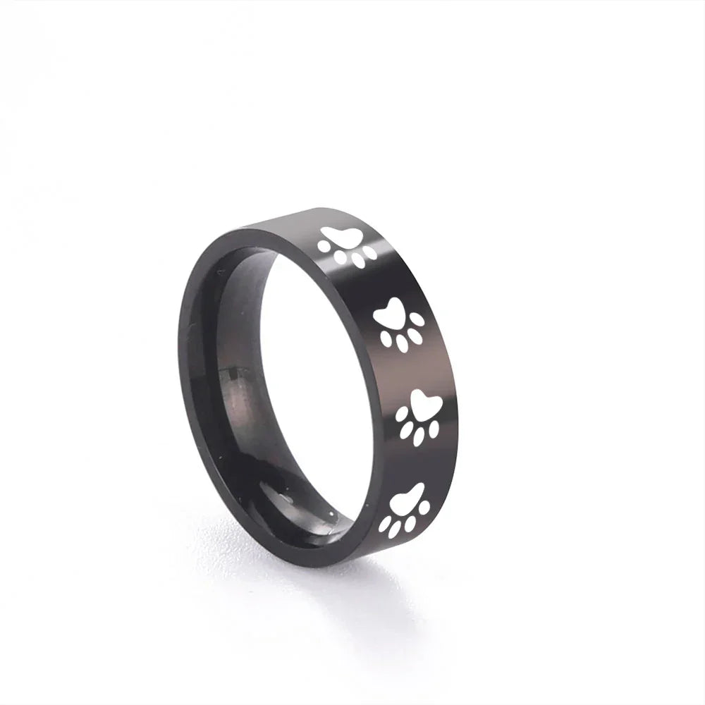 Juliette | Steel Paw Ring