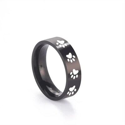 Juliette | Steel Paw Ring
