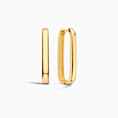 Magnolia | Large Icon Hoops - Gold