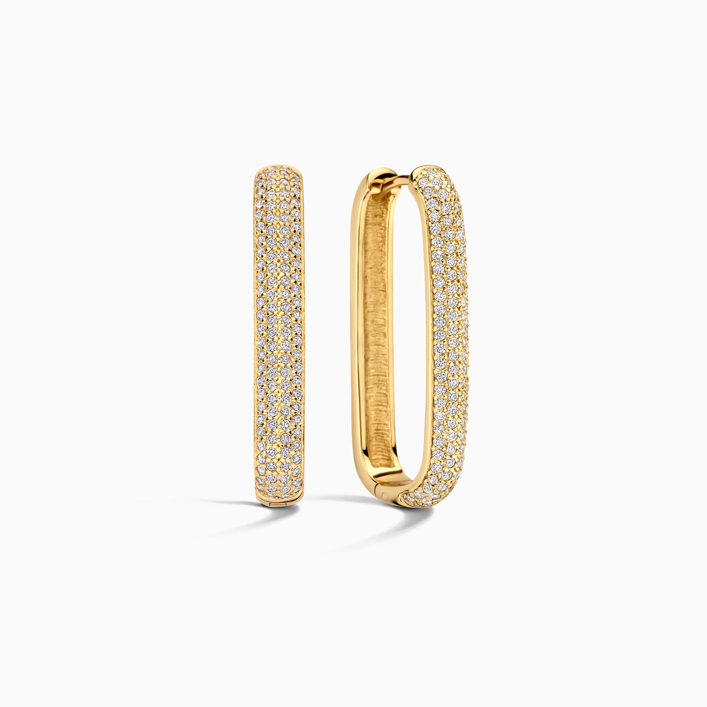Liliana | Icon Pavé Hoops - Gold