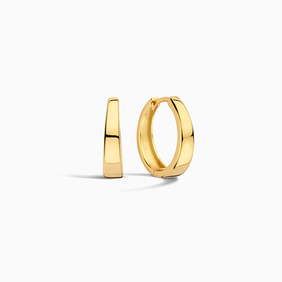 Serafina | Classic Gold Hoops - Gold