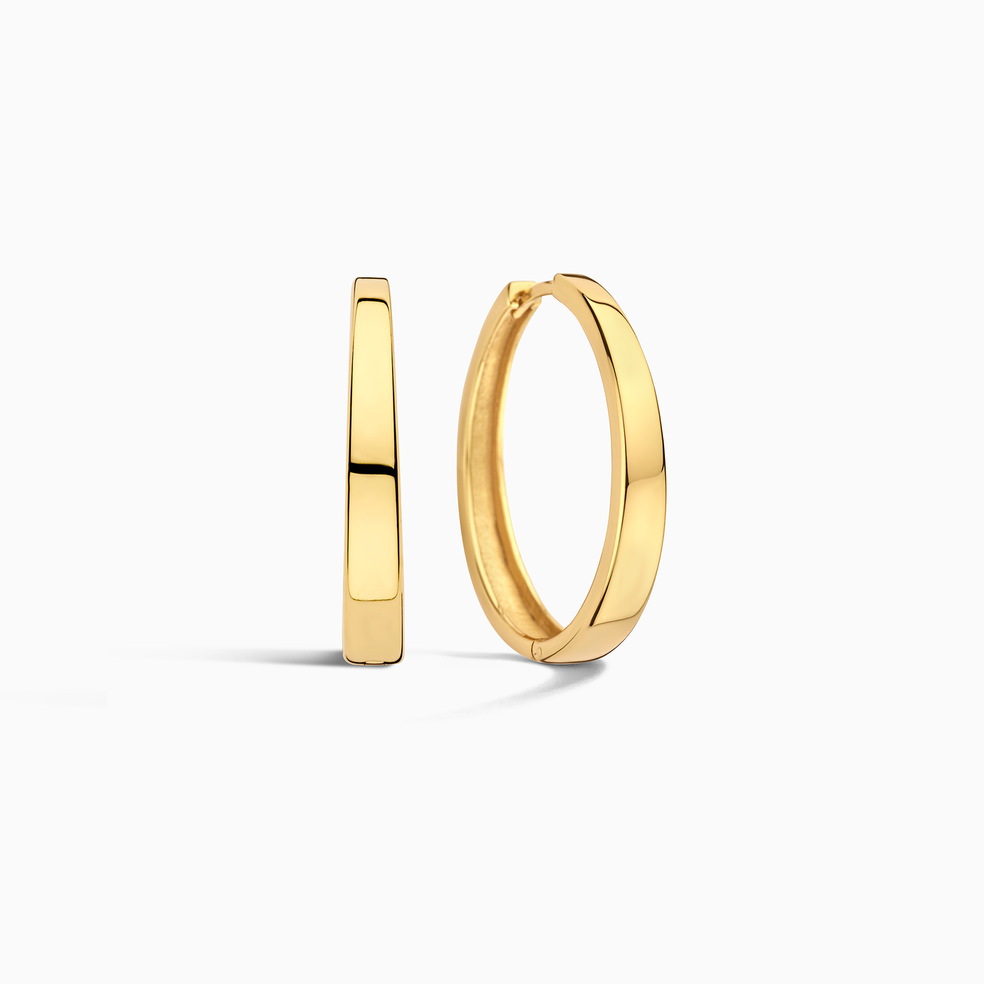 Celestia | Statement Hoops - Gold