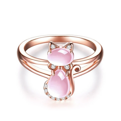 Ysolde | Cat Rose Ring