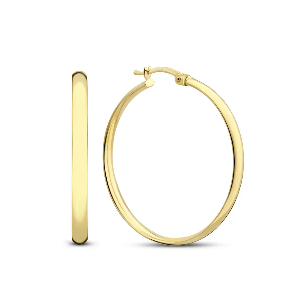 Gianna | Serane Hoop Earrings - Gold