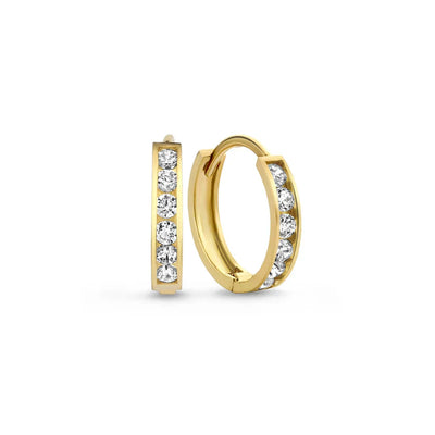 Camellia | Stone Earring Set - Gold
