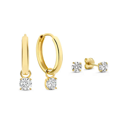 Marcella | Crystal Stone Set - Gold