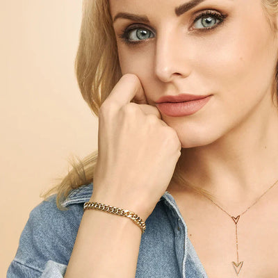 Helena | Estate Link Bracelet - Gold