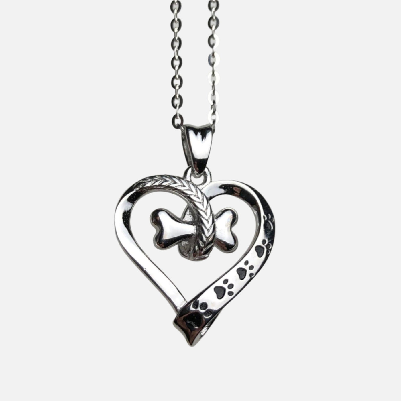 Isolde | Paw Heart Necklace