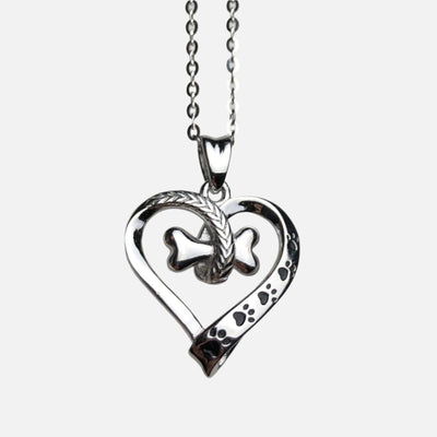 Isolde | Paw Heart Necklace