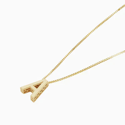 Love letter I Initial necklace