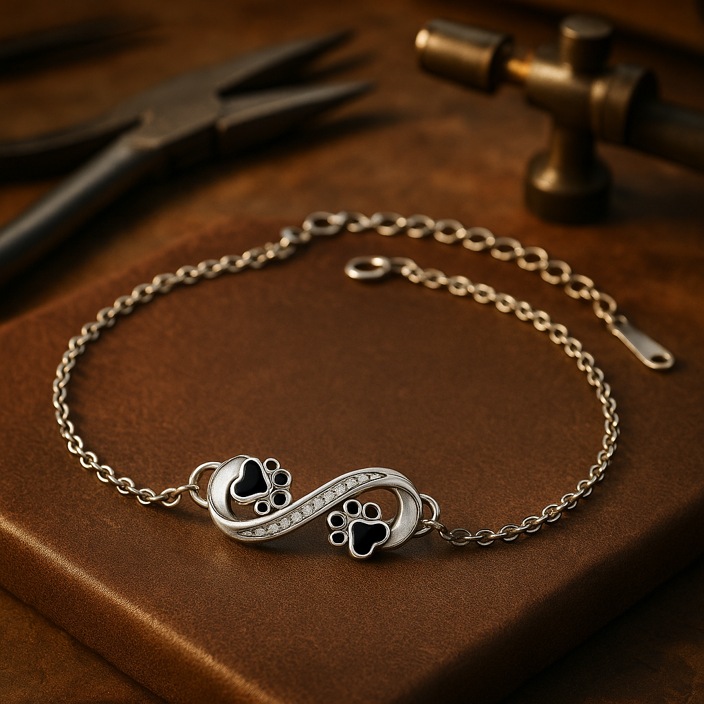 Meliora | Infinity Paw Bracelet
