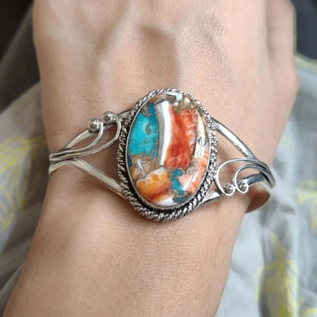 Coloria | Vibrant Gemstone Inlay Bracelet