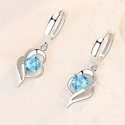 Elisandre | Heart Drop Earrings