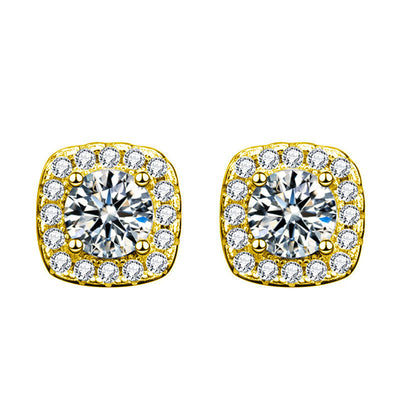 Elisabetta | Modern Gold Earring - Gold