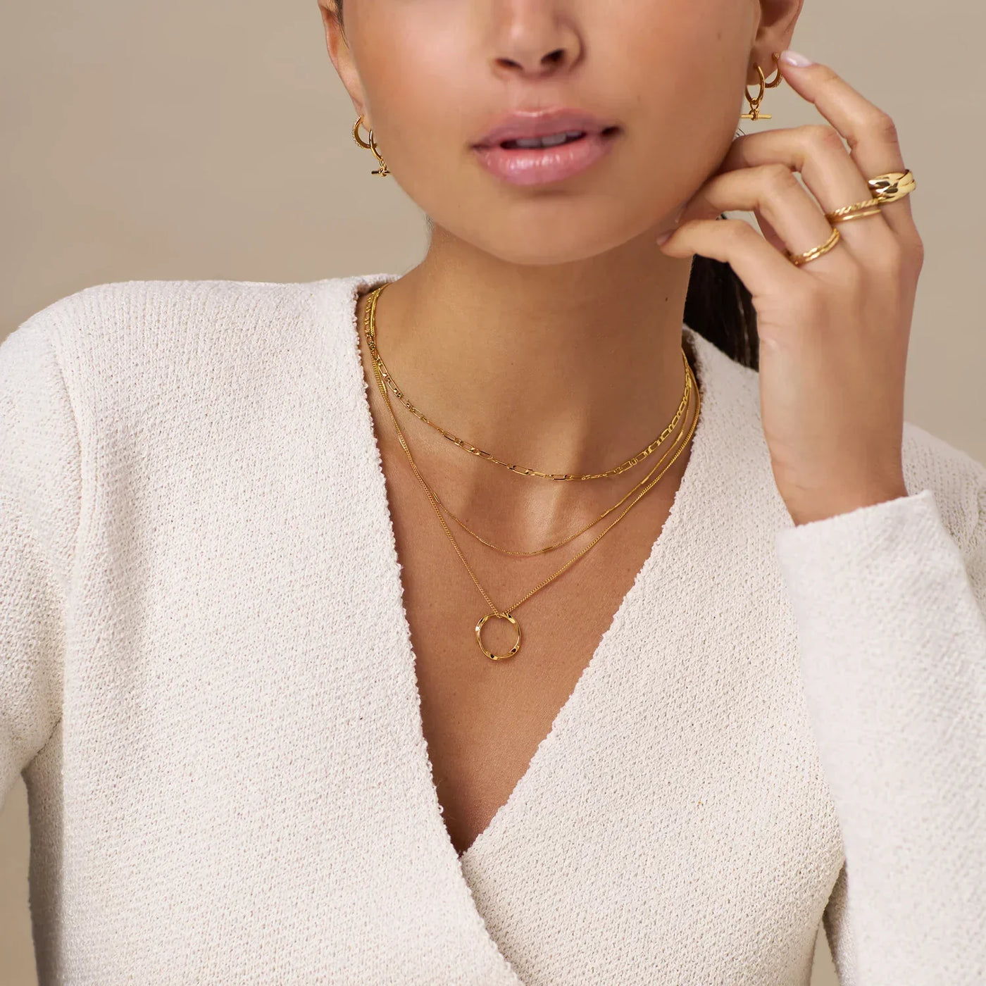 Avoria | Open Circle Necklace