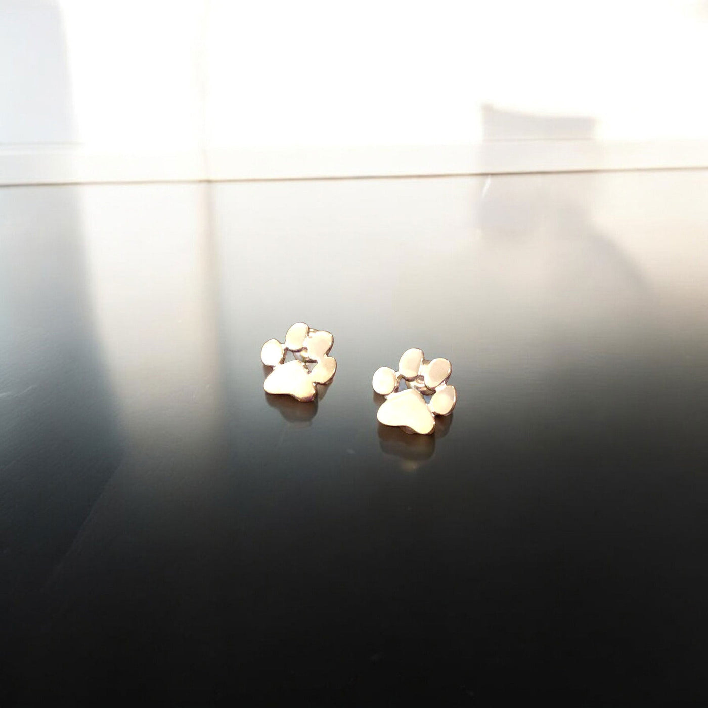 Isavelle | Paw Steel Earrings