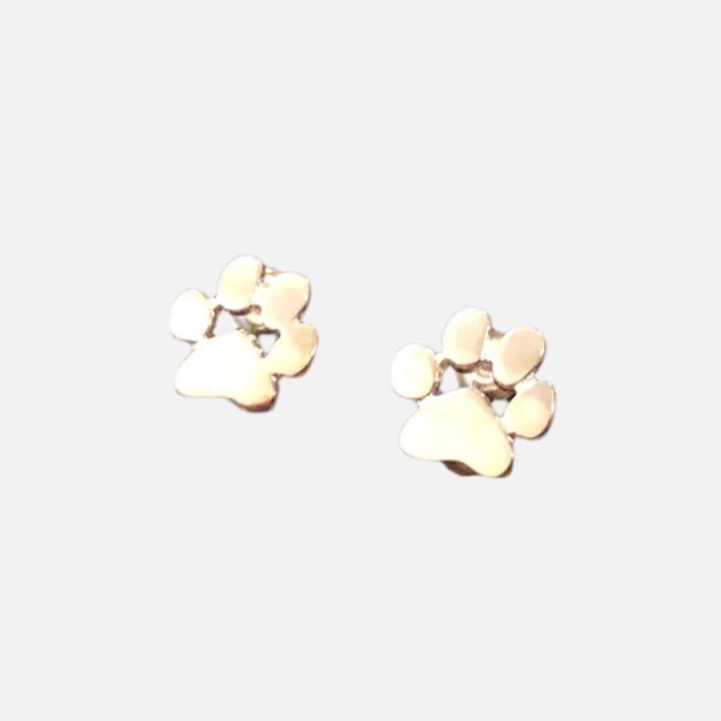 Isavelle | Paw Steel Earrings
