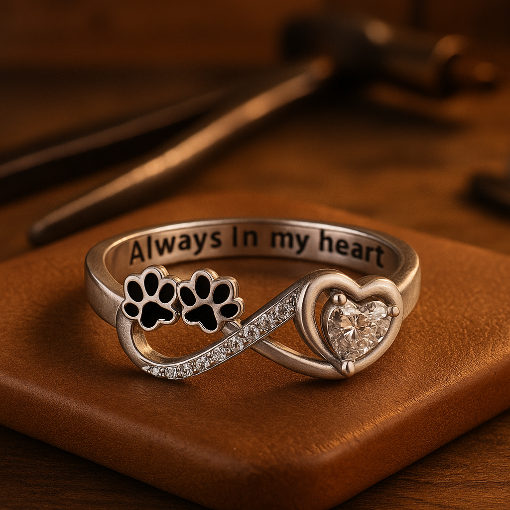 Delisse | Infinity Paw Ring