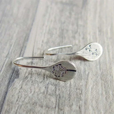 Soraya | Silver Blossom Earrings