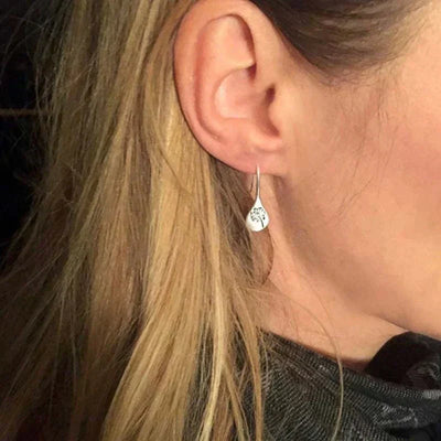 Soraya | Silver Blossom Earrings