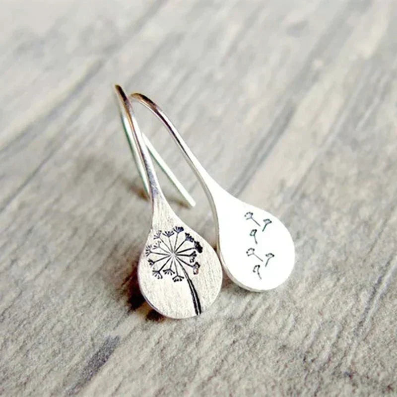 Soraya | Silver Blossom Earrings